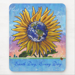 Dia da Terra, Plante um Mousepad Flor