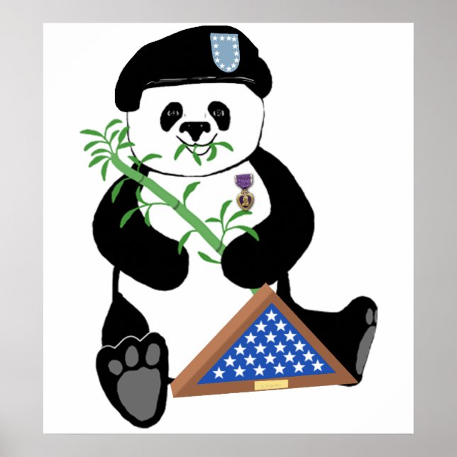 Dia das Forças Armadas, Poster Panda (Frente)