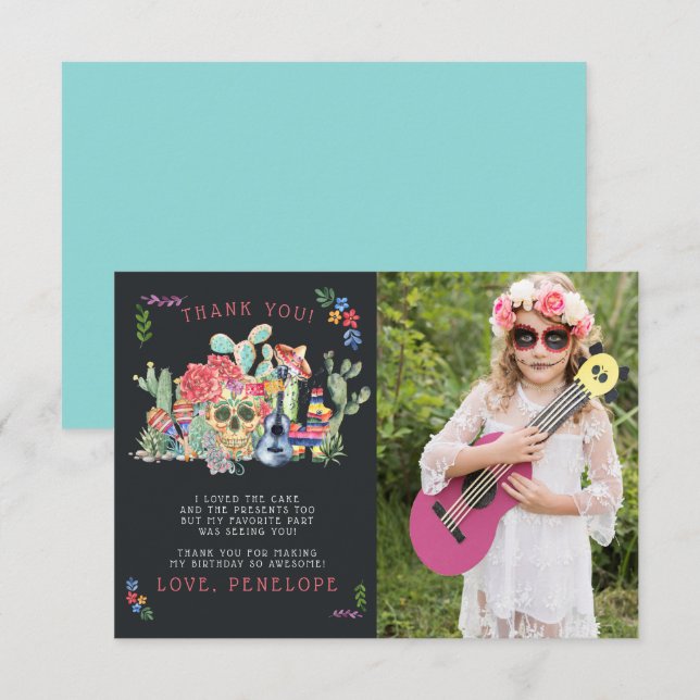 Dia das Habilidades de Açúcar do Cartões de agrade (Frente/Verso)