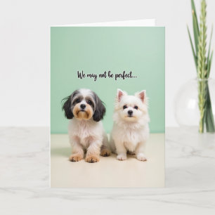 Dia das Mães Caninas Cartão de Retrato