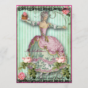 Dia das mães de Mys que recolhe o convite