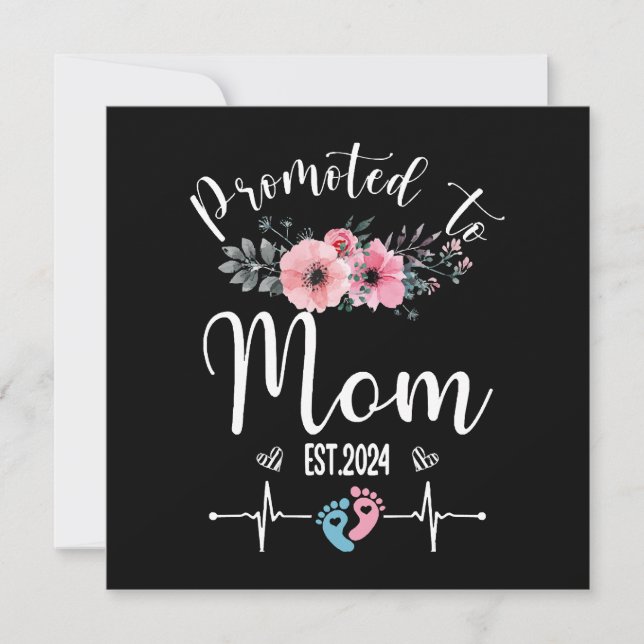 Dia das Mães Engraçado com Floral 2024 (Frente)