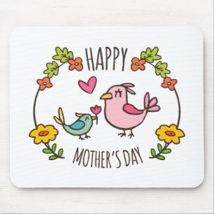 Dia das mães feliz adorável Mousepad