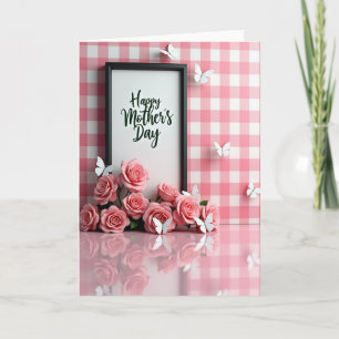 Dia das Mães Florido Cartão