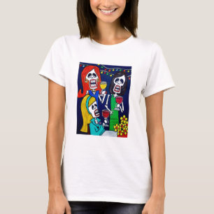 Dia das meninas inoperantes no t-shirt da gala