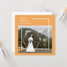 Dia de Ação de Graças da Família Elegante e Feliz