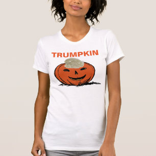 Dia de as Bruxas engraçado Donald Trump T-shirts T