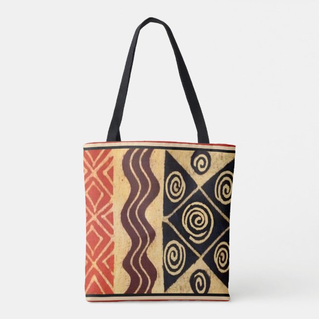 Dia de as mães africano Tote Bag Gift (Verso)