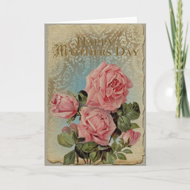 Dia de as mães - Cartão de Saudação (Frente)