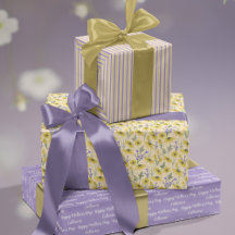 Dia de as mães das Flores Amarelas e Púrpuras