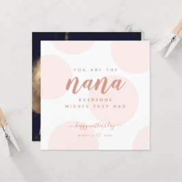 Dia de as mães De Bolinhas Leve Para Cartão com fo