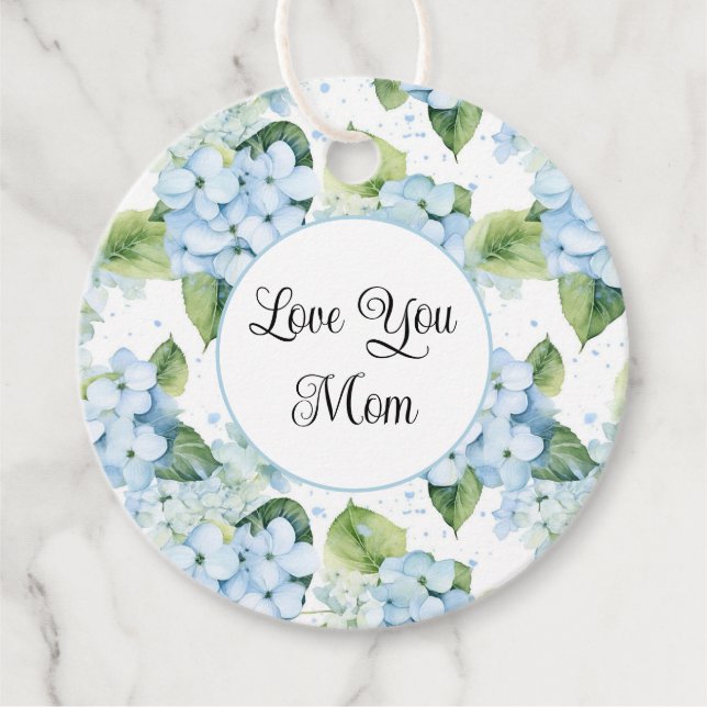 Dia de as mães de Etiqueta de Presente (Frente)