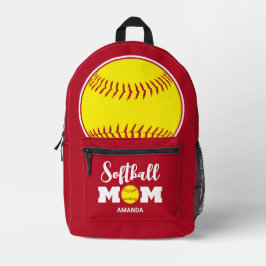 Dia de as mães de Softball Mãe Personalizado