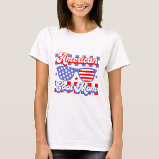 Dia de as mães de T-Shirt Legal Americano