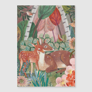 Dia de as mães de Veado Mãe e Filho