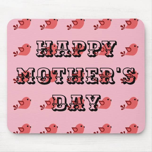 Dia de as mães mousepad (Frente)