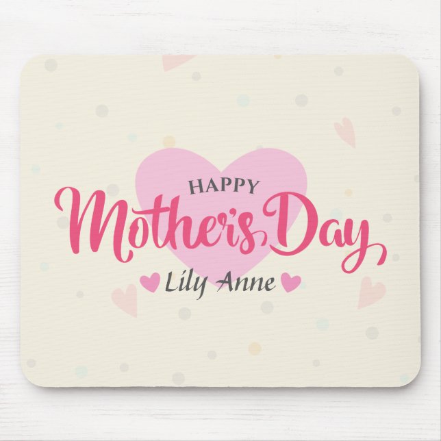 Dia de as mães Personalizado | Mouse Pad (Frente)