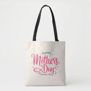 Dia de as mães Personalizado  Saco de Tote