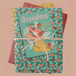 Dia de as mães Punny Floral Collection