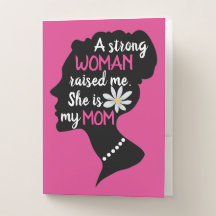 Dia de as mães Rosa Forte Inspiracional
