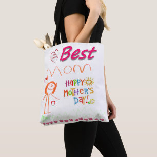 Dia de as mães Tote Bag