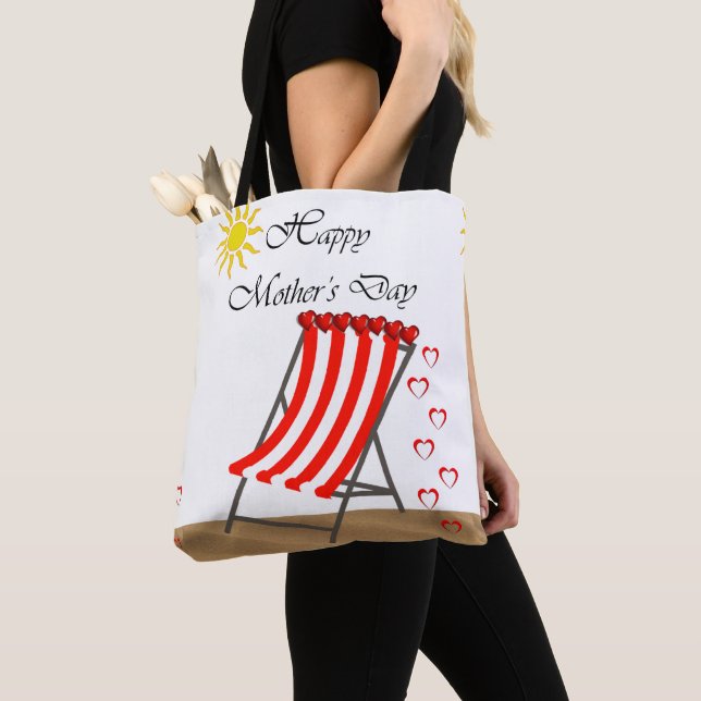 Dia de as mães Tote Bag (Close Up)