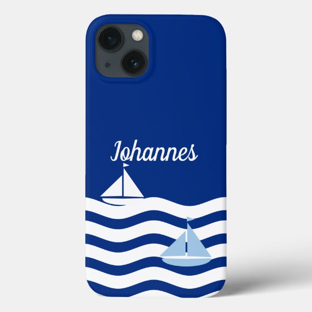 Dia de Barcos de Navegação Personalizado (Verso)