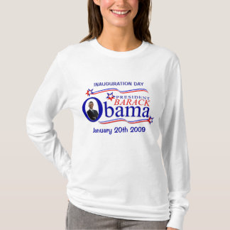 Dia de inauguração de Obama - t-shirt da