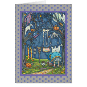 DIA DE LANÇAMENTO DE BRUXAS, CARTÃO DE GANHOS DE E