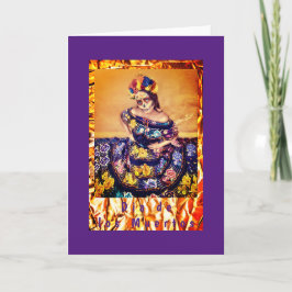Dia de los Muertos, 5" x 7" Cartão de saudação dob