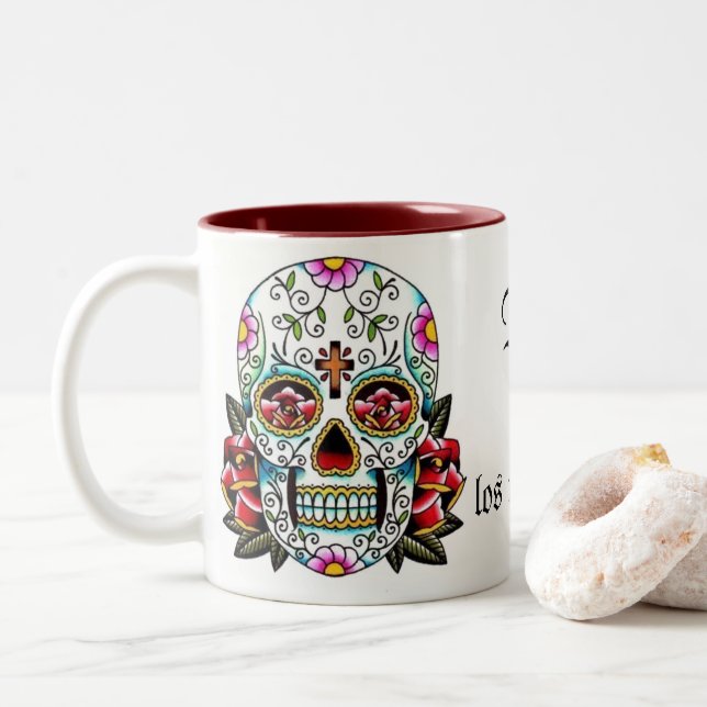 Día de los muertos Caneca (Com Donut)