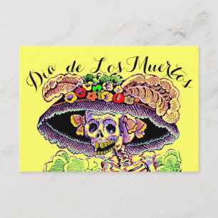 Dia de Los Muertos dos Convites Mortos