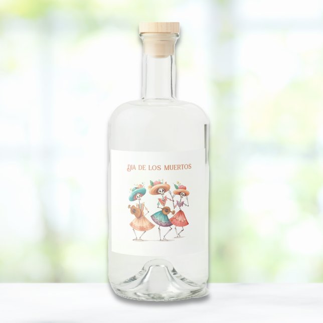 Dia de los Muertos mariacheras personalizável (Criador carregado)