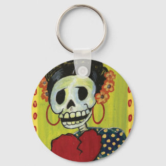 dia de los muertos skeleton chaveiro
