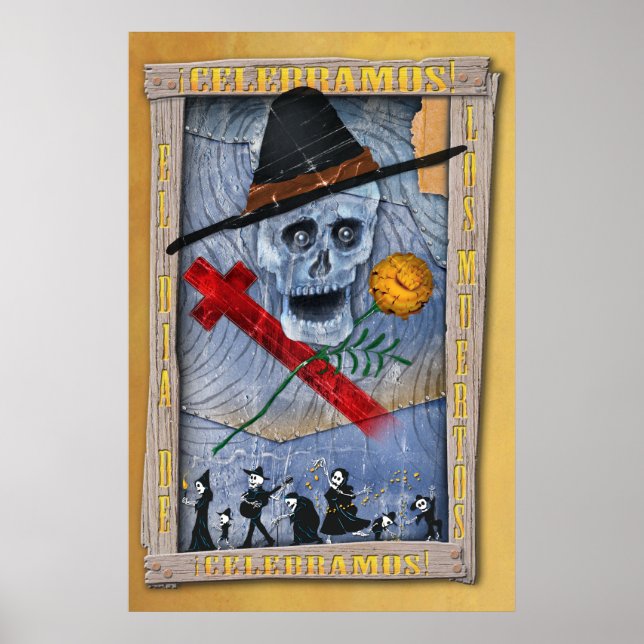 Dia De Muertos Poster (Frente)