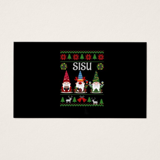 dia de natal sisu (Frente)