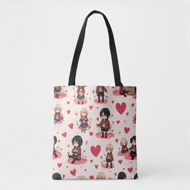 DIA DE OS NAMORADOS ANIME TOTE BAG (Frente)