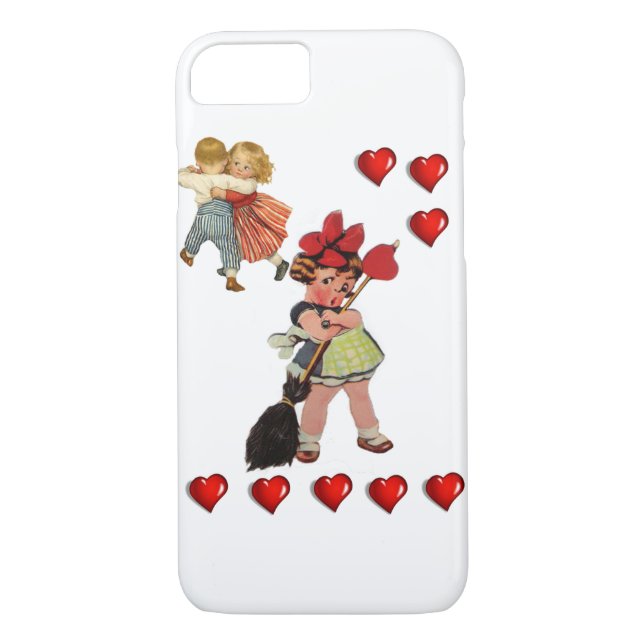 Dia de os namorados Capas de iphone (Verso)