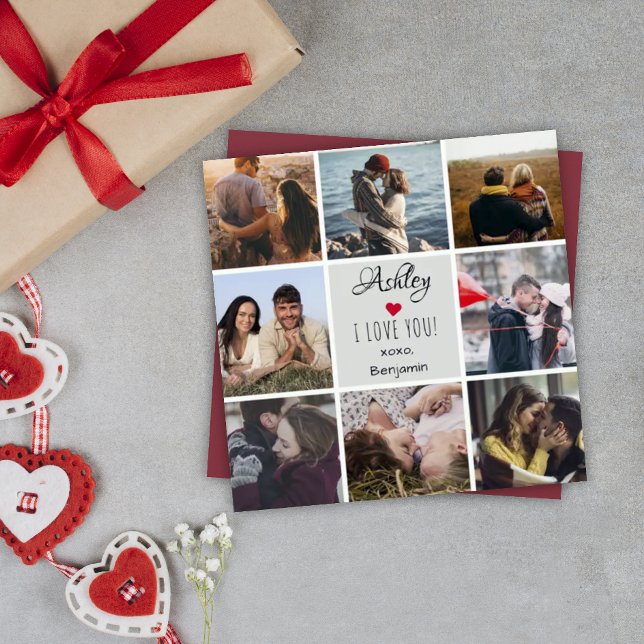 Dia de os namorados da Colagem de Fotografias ''I  (Criador carregado)