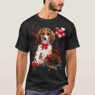 Dia de os namorados De Beagle Camisa Engraçado Cac