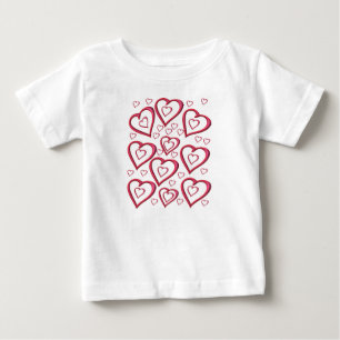 Dia de os namorados de Camisa de Bebê
