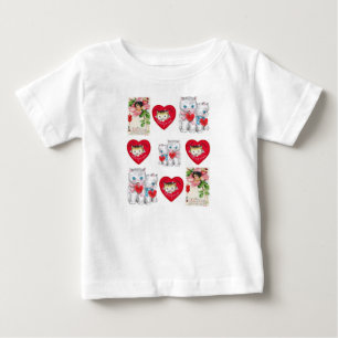 Dia de os namorados de Camisa de Bebê