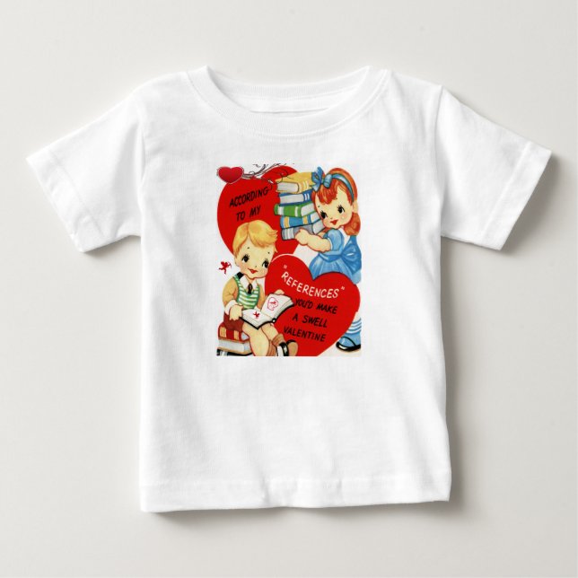 Dia de os namorados de Camisa de Bebê (Frente)
