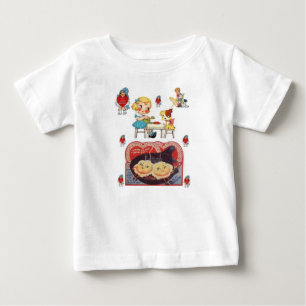 Dia de os namorados de Camisa de Bebê