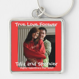 Dia de os namorados de Chaveiro de fotos