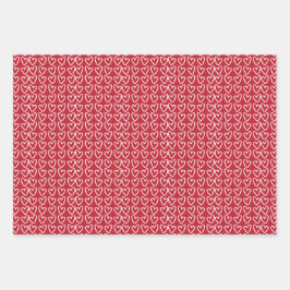 Dia de os namorados de Corações Cor-de-Branco e Co