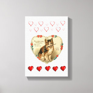 Dia de os namorados de impressão de tela estendida