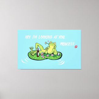 Dia de os namorados de impressão de tela estendida