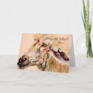 Dia de os namorados De Ovinos Deseja Cartões De Am