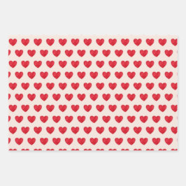 Dia de os namorados do padrão cardíaco